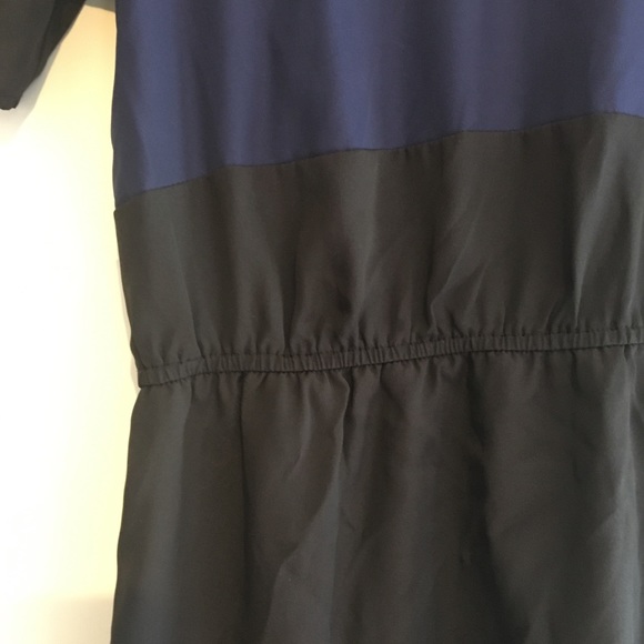 BCBGENERATION Black/Navy Mini Dress Zipper Detail - Picture 3 of 6